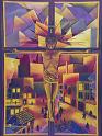 Christus der Städte, 1980, Öl-Leinen, 80x110